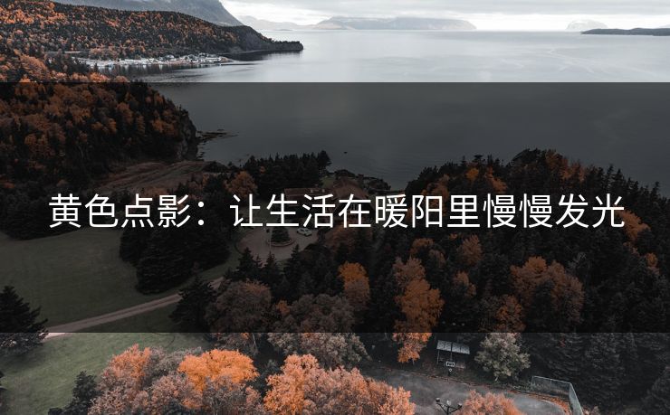 黄色点影：让生活在暖阳里慢慢发光